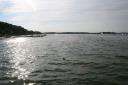 Une petite vue du lac Mendota sous le soleil